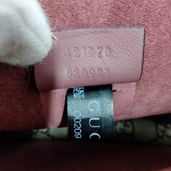 GUCCI - Dionysus Bag Flora Print GG Coated Canvas Mini R748 - Picture 8 of 8